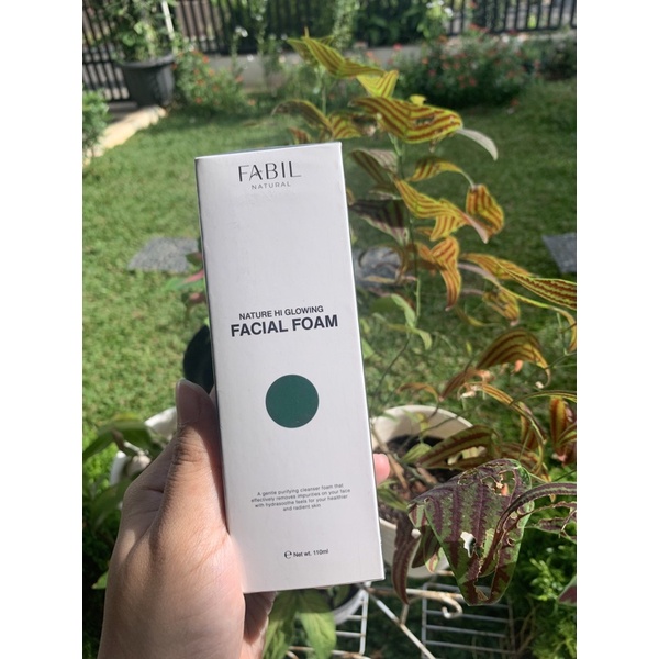 Fabil Facial Foam Nature Hi Glowing / Fabil Skin / Fabil Natural / Fabil Beauty