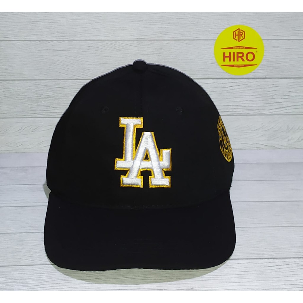 [COD]Topi Baseball Bordir LA New Model/Topi Distro Pria/Topi Santai