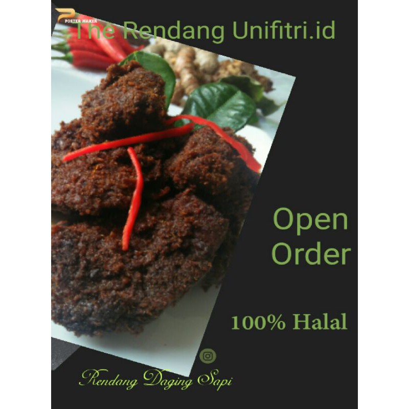 

Rendang Daging Sapi ASLI PADANG 250 gram