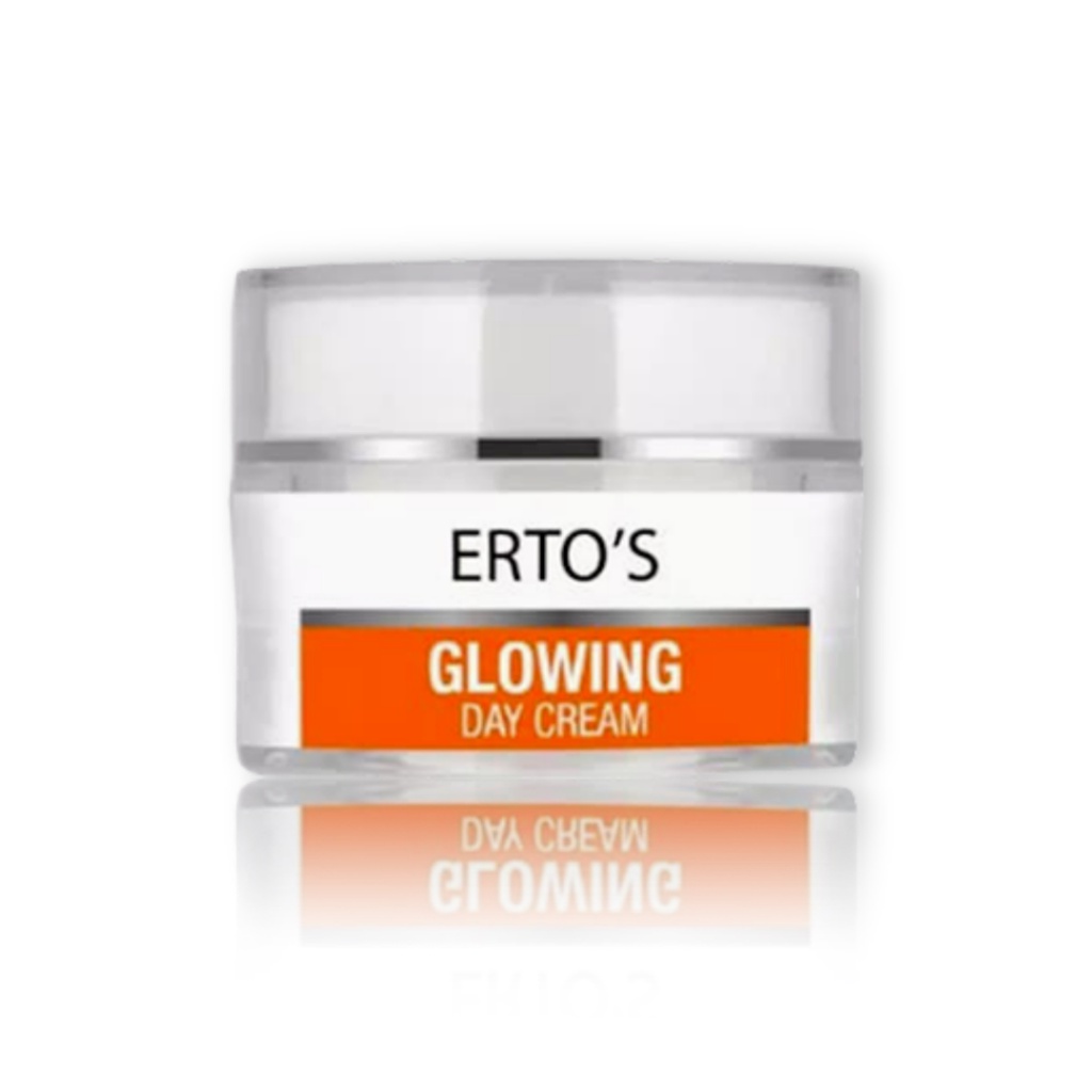 ERTOS GLOWING DAY CREAM WHITENING KRIM ORIGINAL BPOM