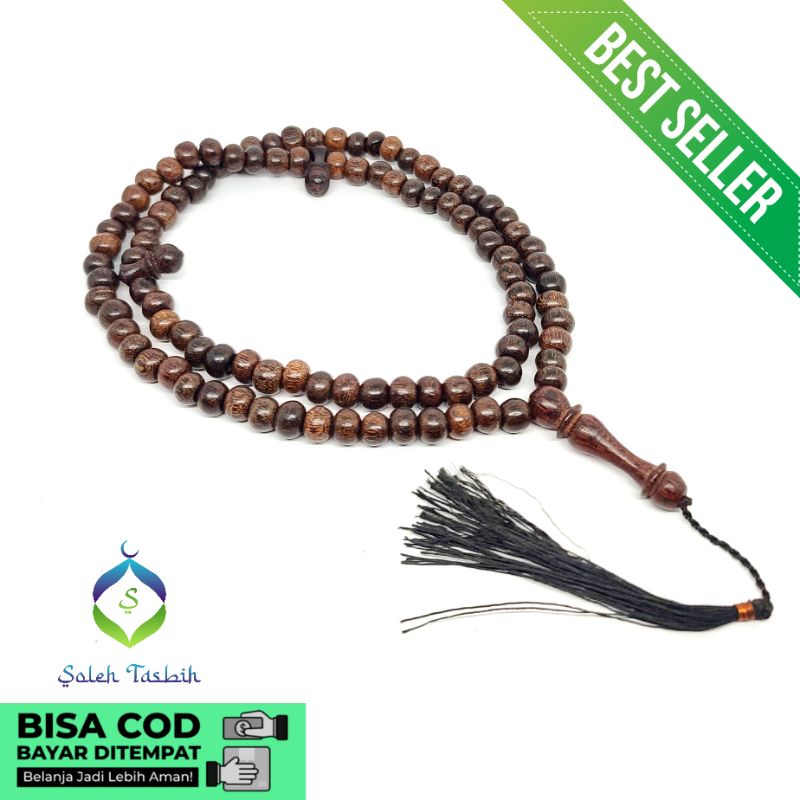 Tasbih Galih Asem Super 99 Butir Size 8mm