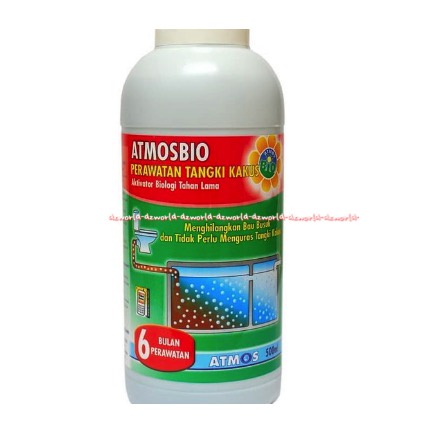 Atmosbio Septic Tank Mampet Tangki Kakus 500ml untuk merawat septik tank agar tidak berbau busuk Atmos Bio Septip Tang Atmossbio