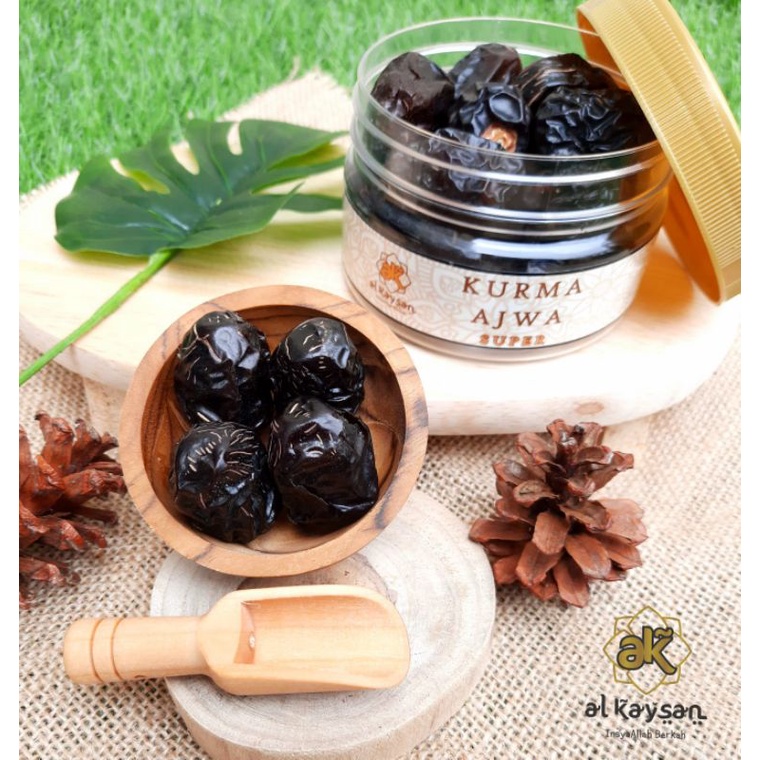 

KURMA AJWA SUPER 150gr / KURMA NABI / AJWA PREMIUM MINI SERIES ALKAYSAN