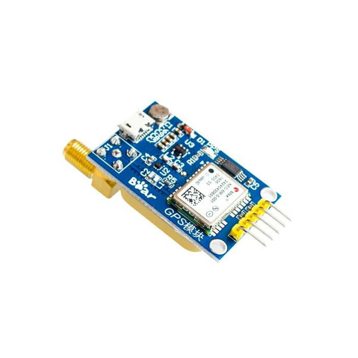 Module GPS Ublox Neo-7M V2 Neo 7M Micro USB double antena for Arduino