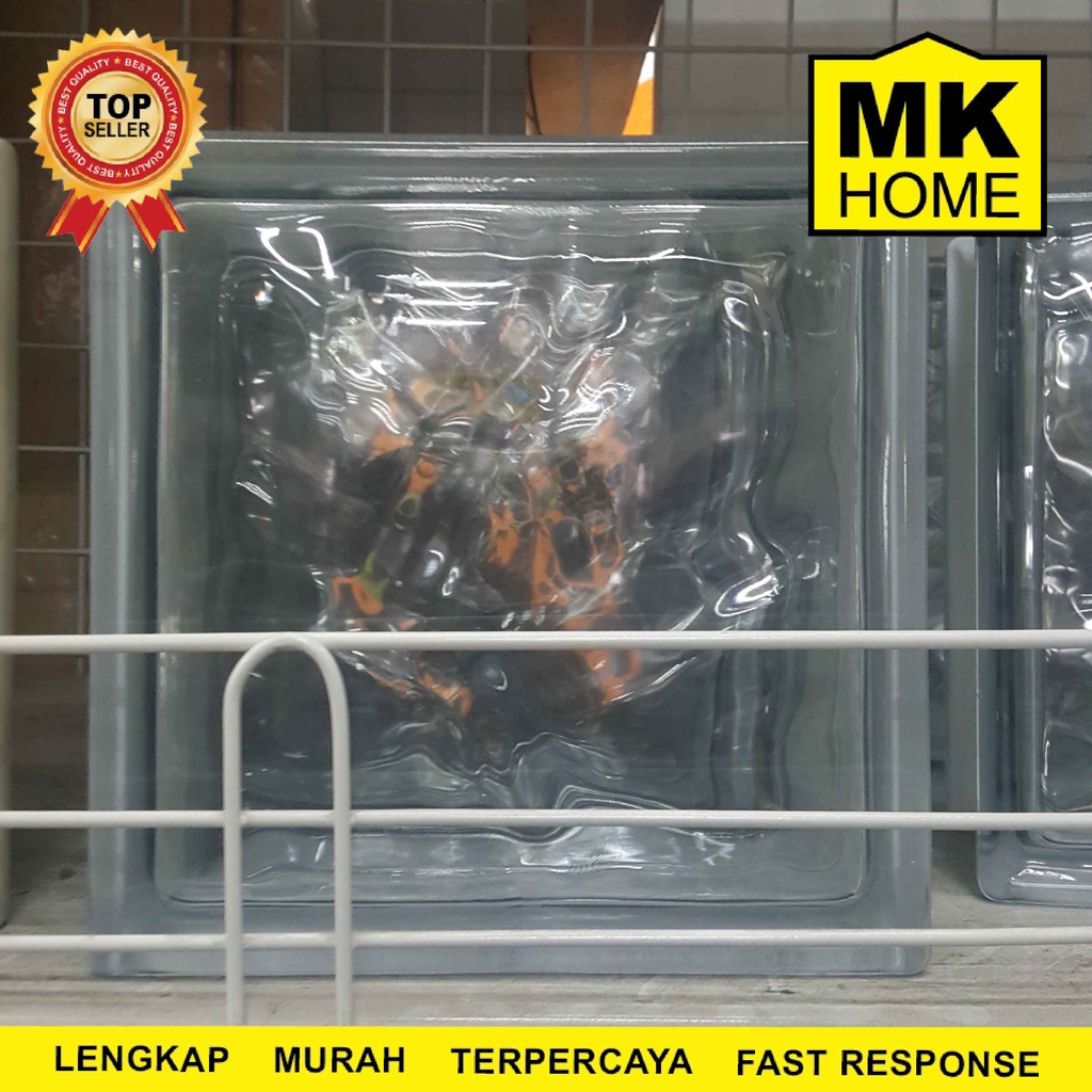 Mulia Glass Block 20x20 9502 Wave Pcs