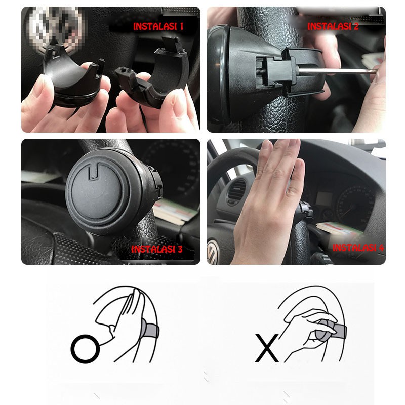 New Power Handle Steering Knob Stir Mobil | Gentleman Design &amp; Premium