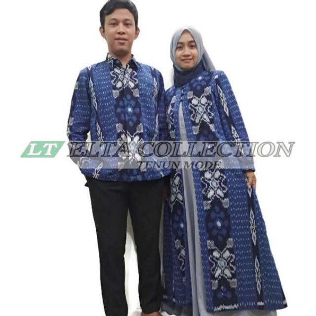 Couple tenun muslim hari raya