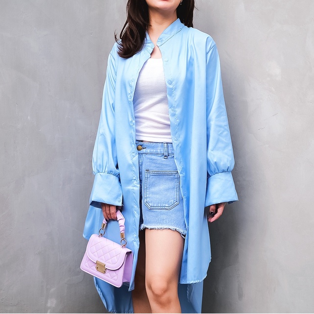 Godiva96 -  AILEN OVERSIZE LONG TUNIK / HANLEY LONG TSHIRT