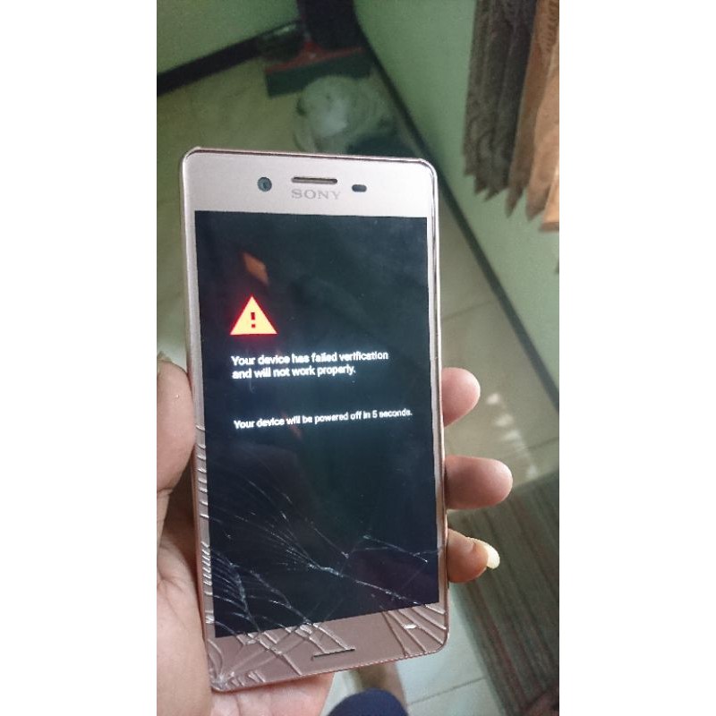 Mesin sony X performance minus