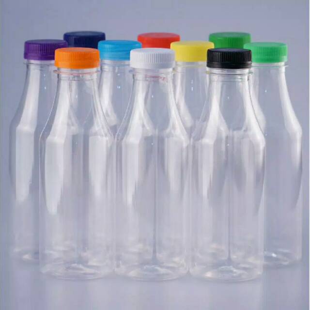 Botol plastik 250ml - botol milk - botol minuman - botol kemasan - botol susu