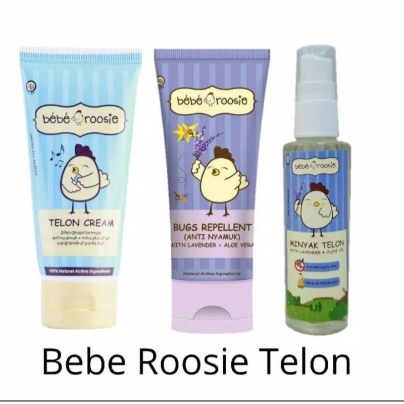 Beberoosie TELON CREAM, TELON CREAM ANTI NYAMUK ( bugs repellent) DAN TELON SPRAY ANTI NYAMUK, TUBE / SPRAY UKURAN 60 ML