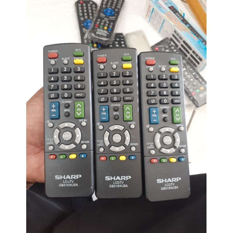 Remot tv led sharp