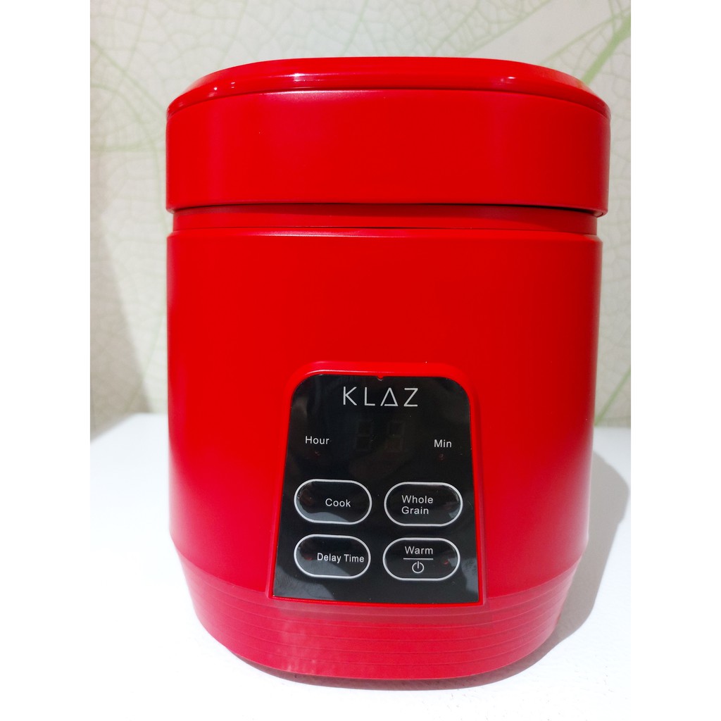 Travel Mini Rice Cooker 0,3L / Rice Cooker Digital /  Digital Mini Cooker Red