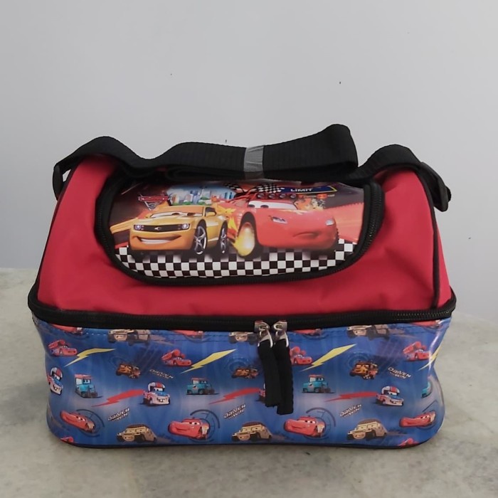 Lucky                      Tas bekel bekal makan susun anak Cars lunch bag car mobil