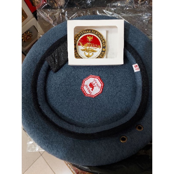 BARET BELA NEGARA PLUS EMBLEM