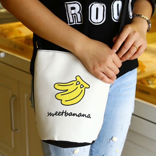 tas selempang cewek sling bag fashion wanita kartun kanvas (3H1) BTA352