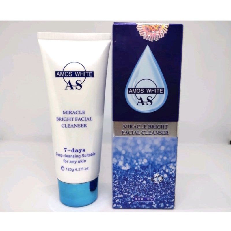 Amos Whitening sabun facial wash