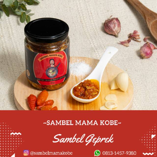 

SAMBEL MAMA KOBE (GEPREK)