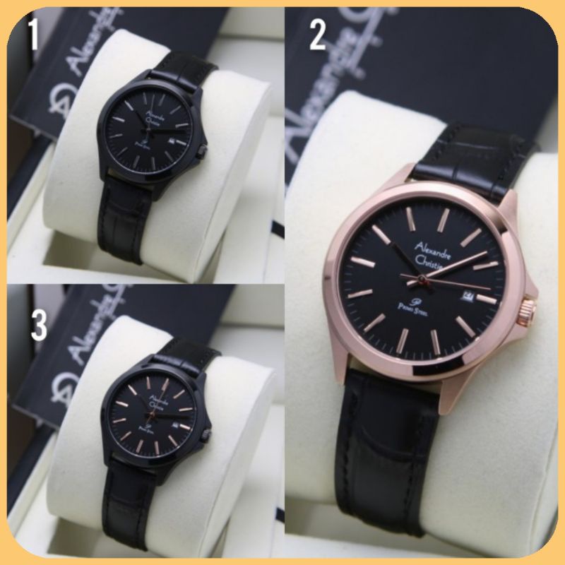 Jam Tangan Wanita Alexandre Christie 1026 AC 1026 AC1026 Leather