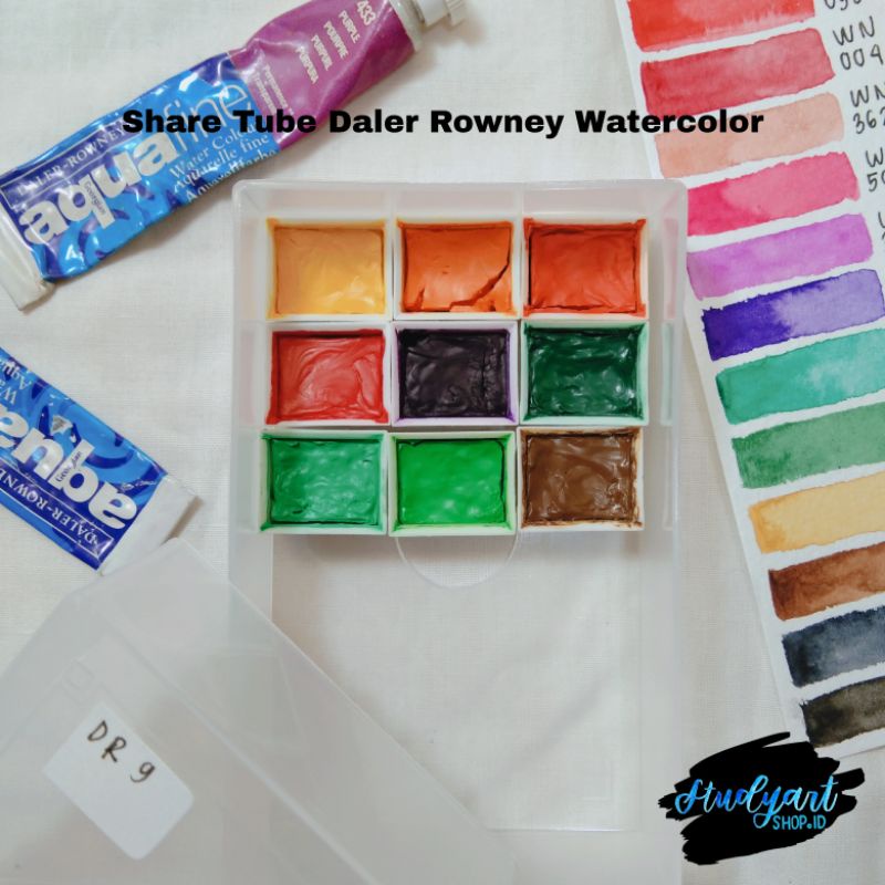 

SHARE TUBE Daler Rowney Watercolor Set 9