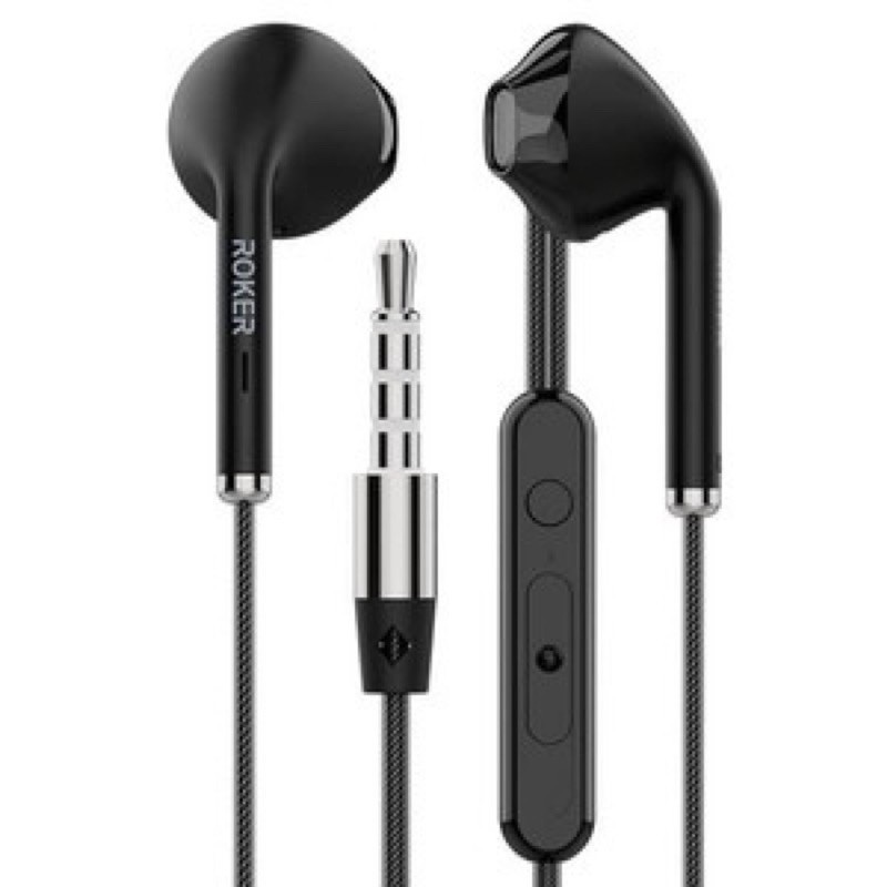 Handsfree Headset  Earphone Extreme Bass Handset Handsfree Roker RK59K SAVAGE Original