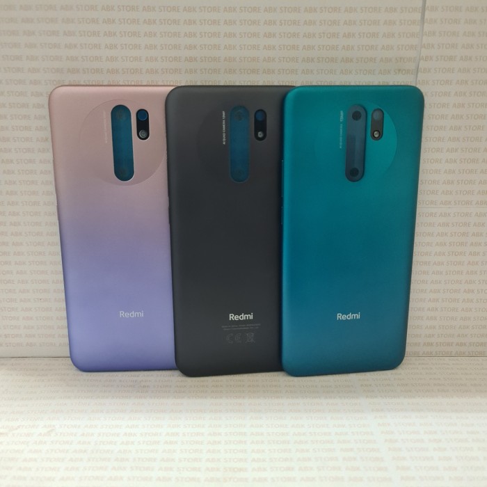 Backdoor Backcover Tutup Belakang Back Casing Xiaomi Redmi 9 Original - Ungu