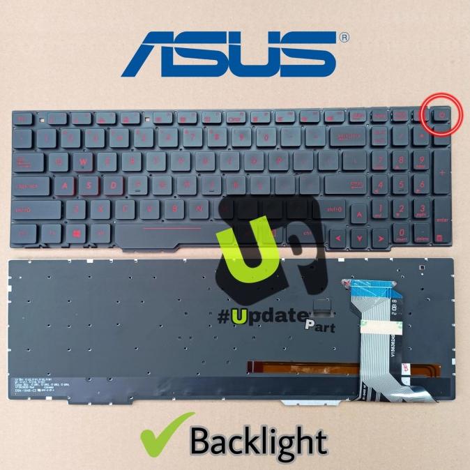 KEYBOARD ASUS ROG STRIX FX553 FX553VD FX553VE FX53VD FX753VD FZ53V