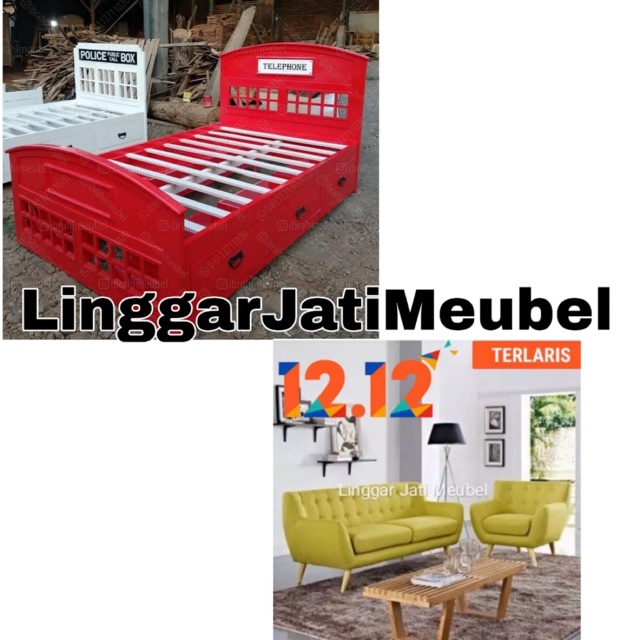 Agen Paket Furniture Termurah Dipan Anak Telepon Set Sofa Retro Sofa Tamu WDLOgjiGo5agq