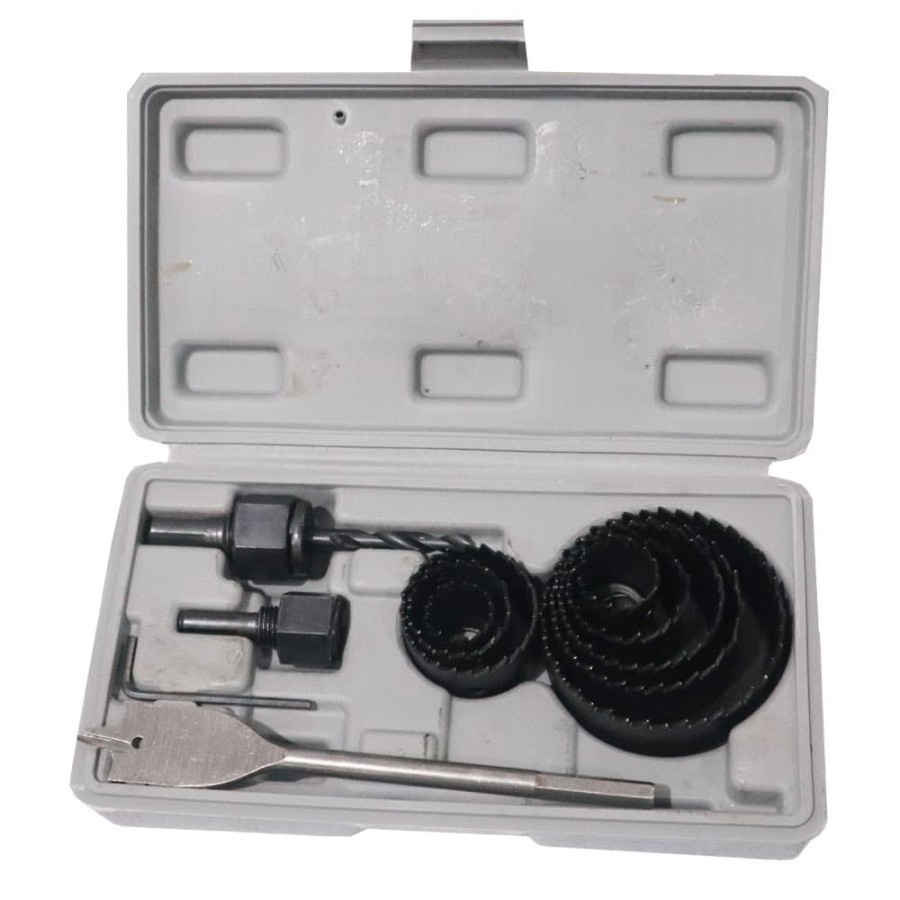 Mata Bor Kayu Set 13pcs Mata Bor Hidrolik Holesaw Set 13pcs PVC