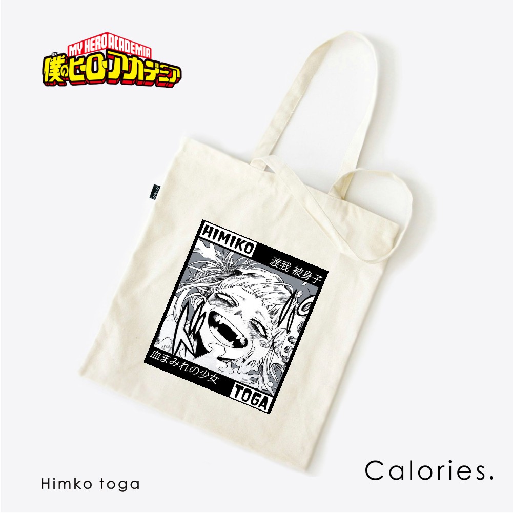 Totebag My hero academia BNHA Midoriya Todoroki Bakugou toga himiko syg #TOMH