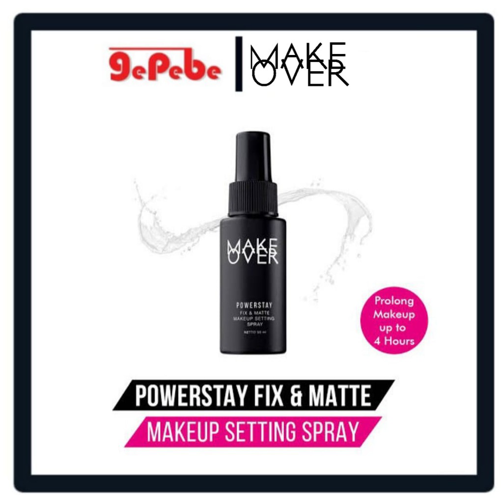 Make Over Fix And Matte Makeup Setting Spray 50ml