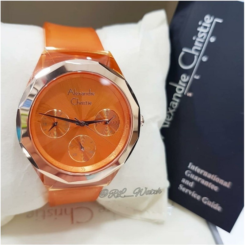 ALEXANDRE CHRISTIE AC2808 Orange