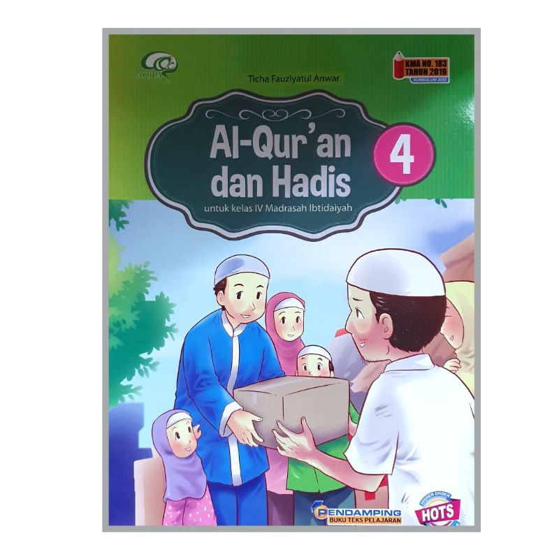 Aqila - Buku Pelajaran Al-Qur'an dan Hadis Kelas 1-6 SD/MI Kurikulum 2019 Aqila