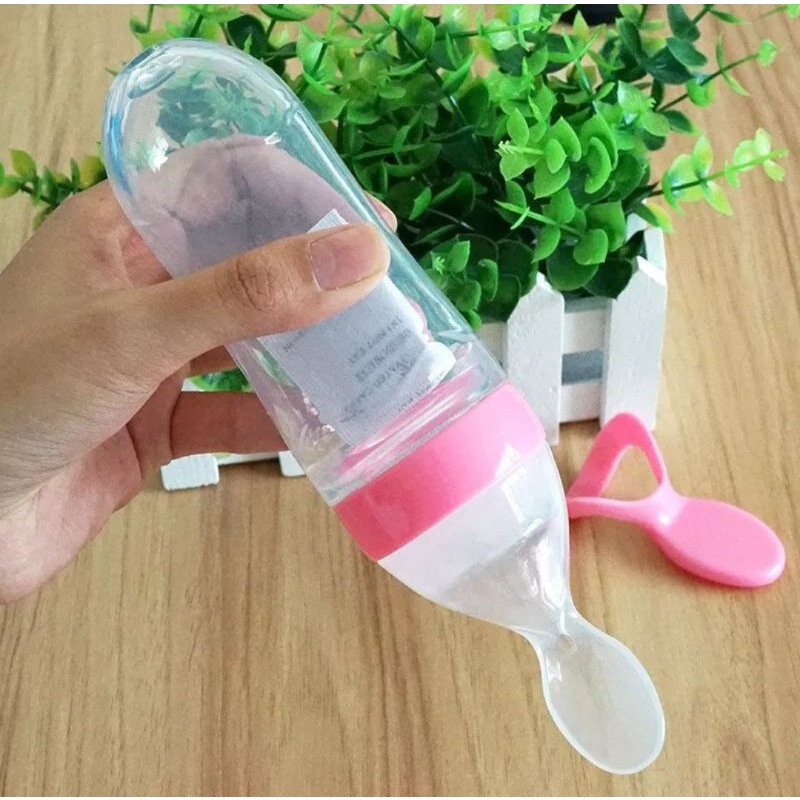 Botol Dot Sendok Bayi Berbahan Silikon Lembut (BPA FREE)