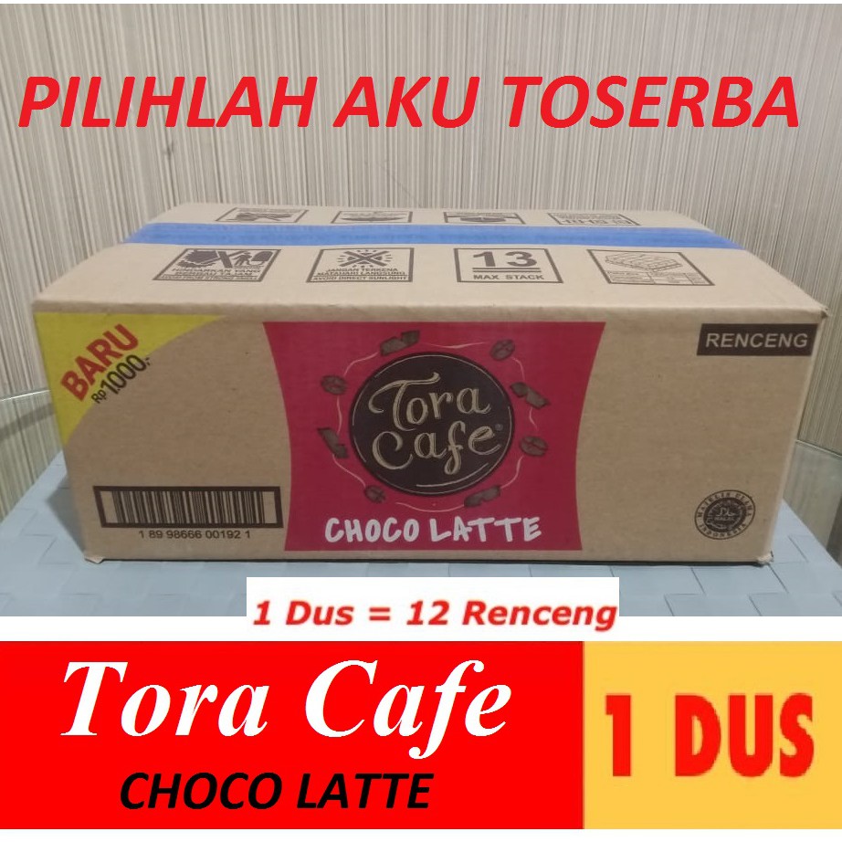 Torabika TORA CAFE Choco Latte 23,5gr x 10pcs (HARGA 1 DUS)