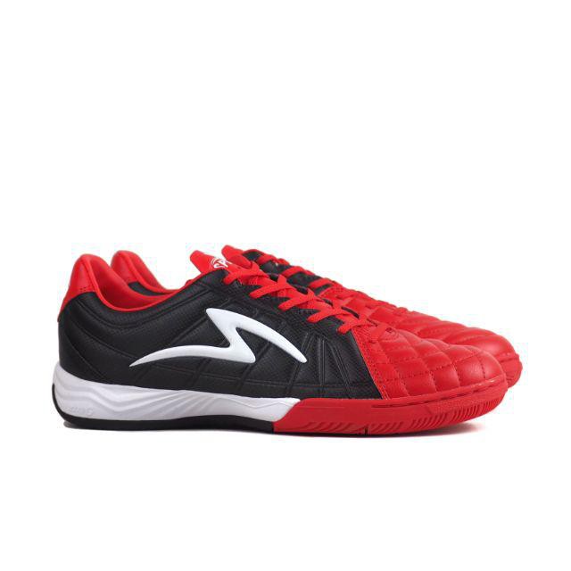 Sepatu Futsal Specs Metasala Kaze In (White Emperor Red Black)
