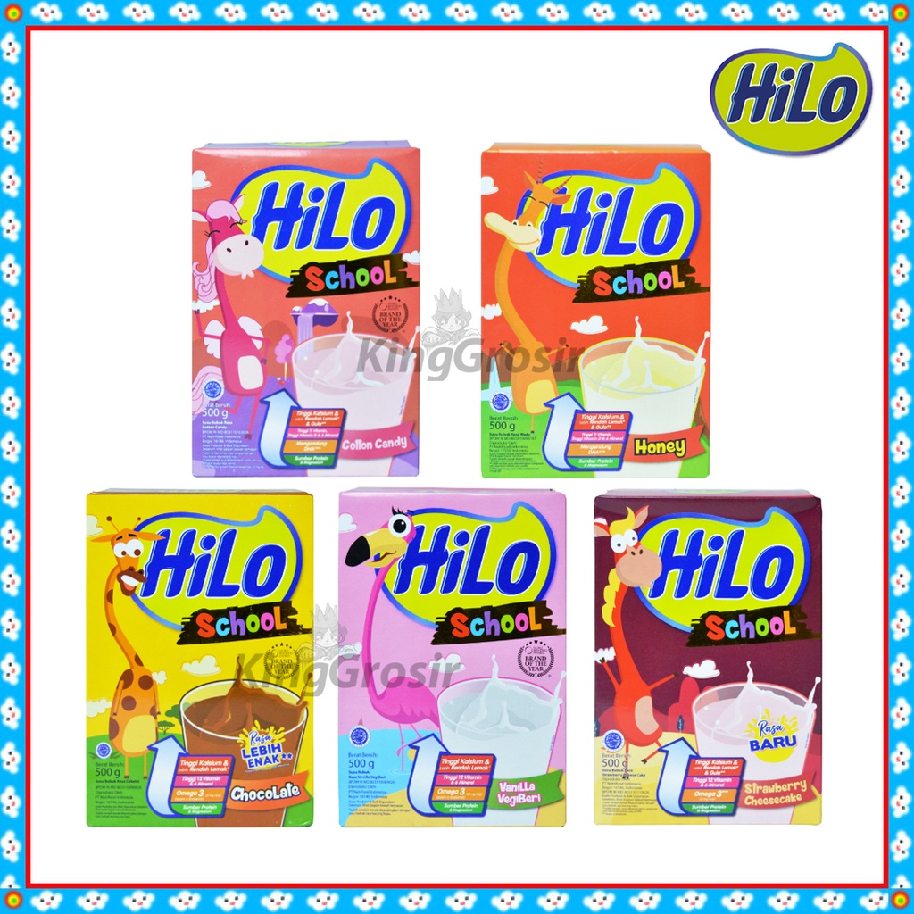 

Hilo School Susu Pertumbuhan Anak Susu Tinggi Kalsium 500 Gr