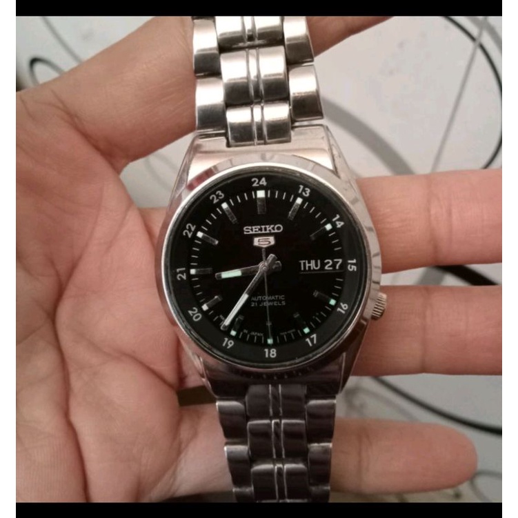 Seiko 5 military automatic second