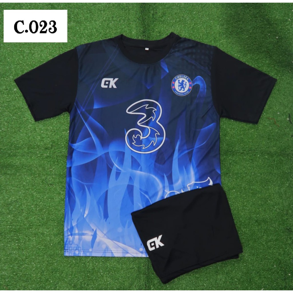 Kaos bola Jersey printing-baju trainning -kostum olahraga-futsal