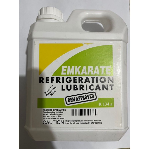 oli emkarate / oli kompresor kulkas AC mobil R134A