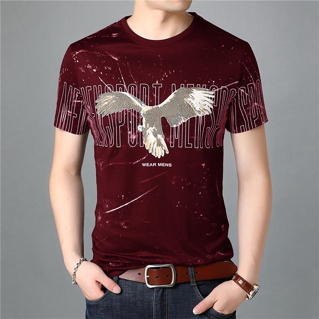 BS//TERLARIS//BAJU KAOS EAGLE TANGAN PENDEK PRIA DAN WANITA//GOOD QUALITY