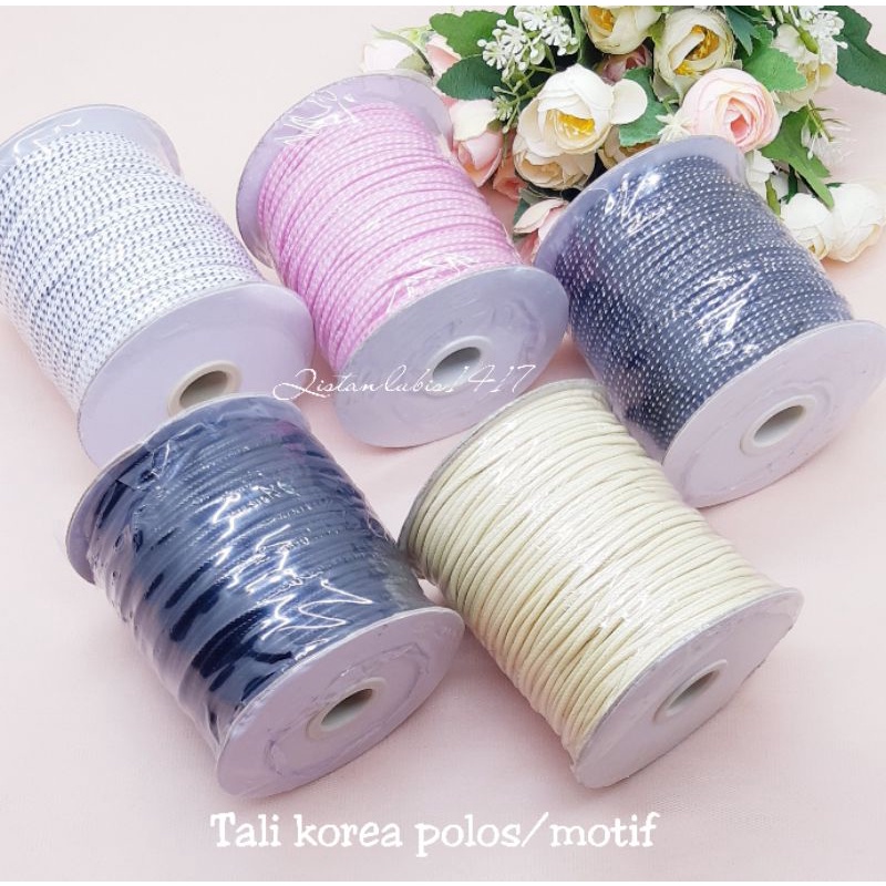 Tali korea rollan grosir 2mm