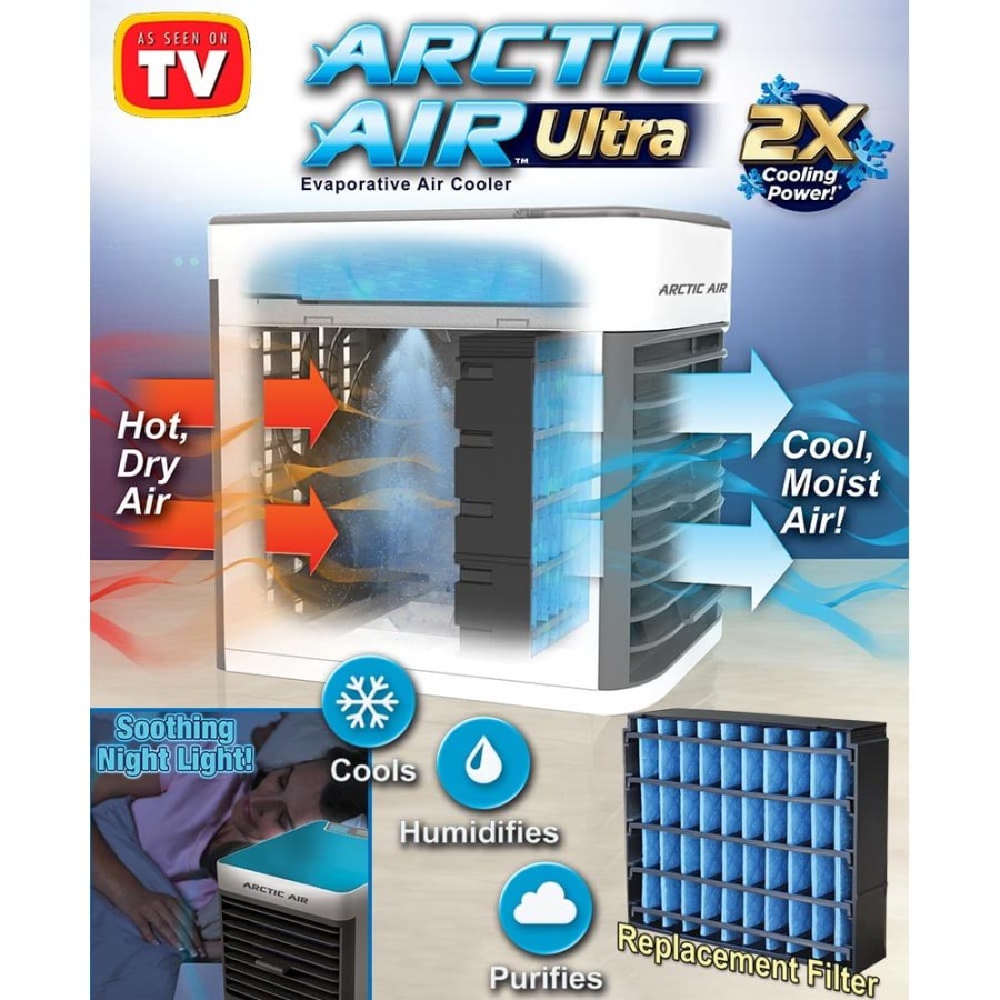AC MINI COOLER PORTABLE PENDINGIN RUANG ARCTIC AIR ULTRA