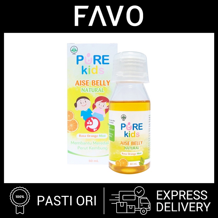 Obat Perut Kembung - Pure Kids Aise Belly - 60 mL