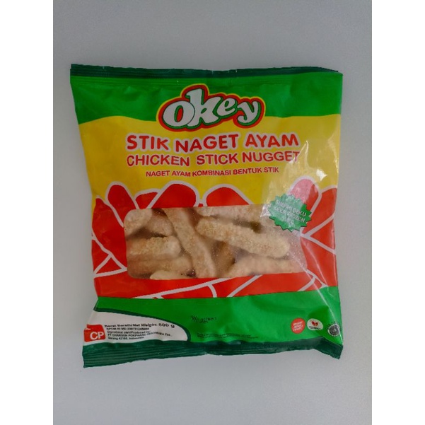 

Okey Naget Ayam Stick 500gr