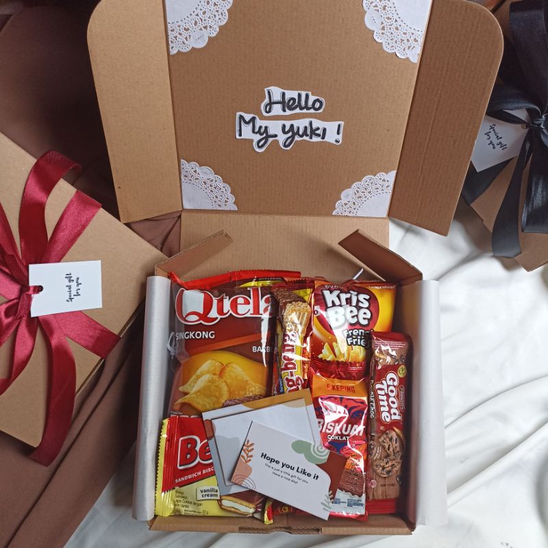 Snack Box | Gift Box | Hampers Snack | Gift Box snack | Kado ulang tahun