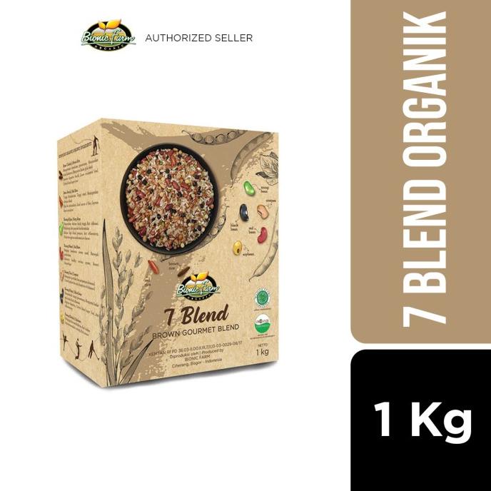 

[COD] BIONIC FARM SEVEN GOURMET BLEND COKELAT ORGANIK 1KG [COD]