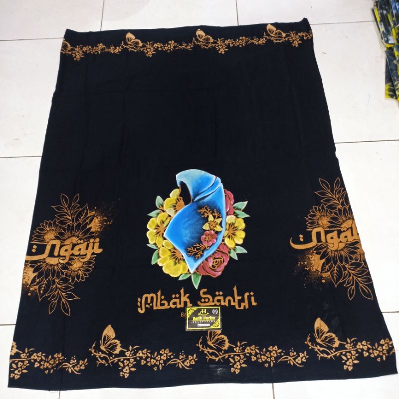 SARUNG LUKIS SANTRI WANITA MBAK SANTRI batik harisa