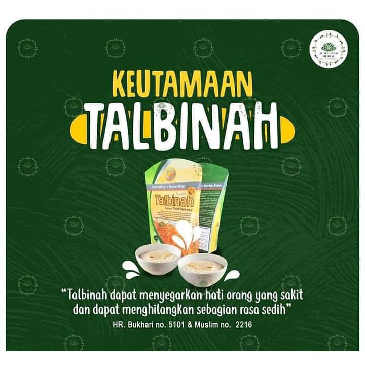 Talbinah Resep Thibb Nabawy 400+40 gram Tepung Gandum Talbinah Original / Talbinah bubur tepung gandum 400 Gr l Tepung Gandum l Obat Magh l Maag