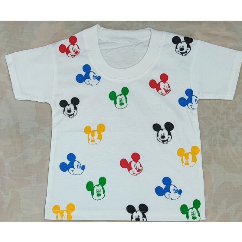 ATASAN ANAK-ANAK/ATASAN BAYI/ATASAN BABY/GAMBAR KARAKTER/100%cotton 30s/BAHAN KATUN LEMBUT